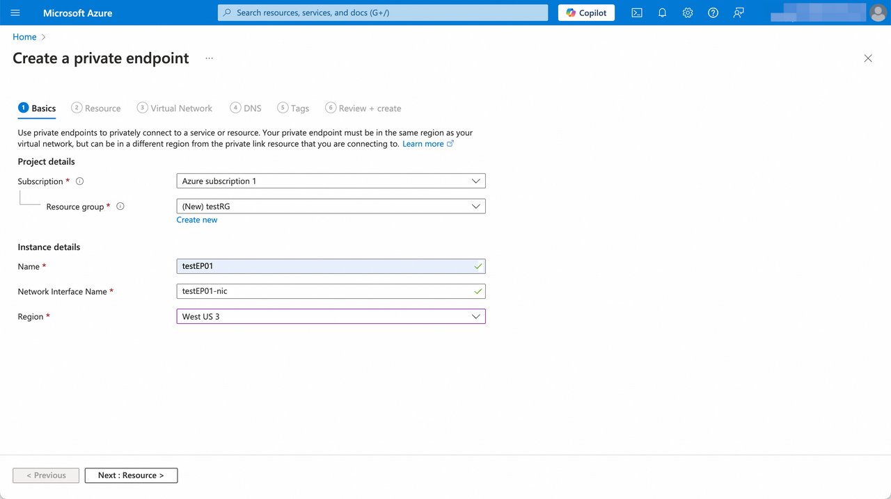 azure private link access velodb 3