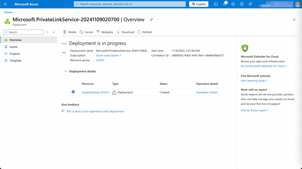 azure velodb access vpc 8