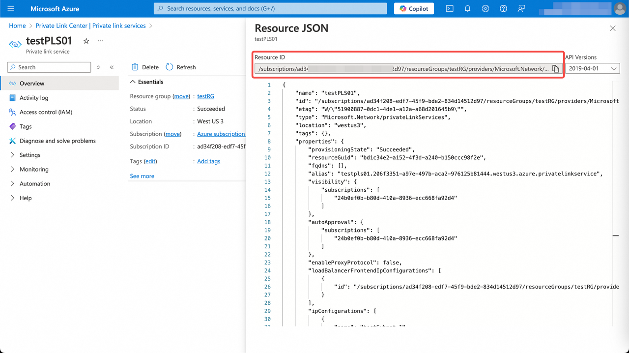 azure velodb access vpc 9 1