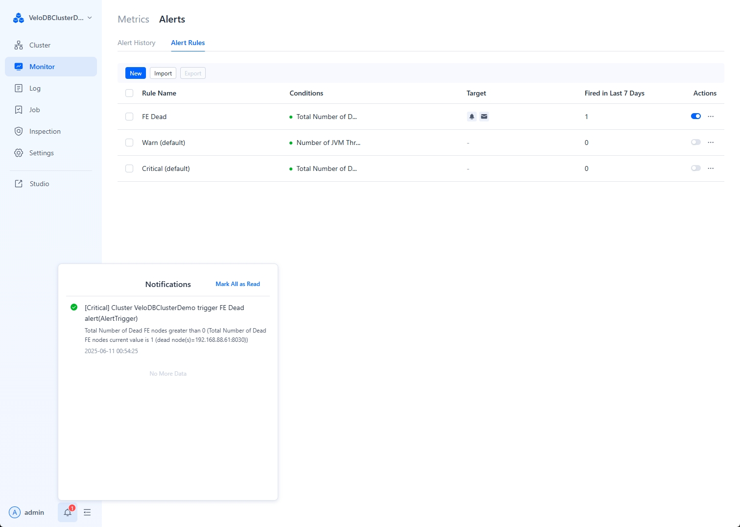 check-internal-alert