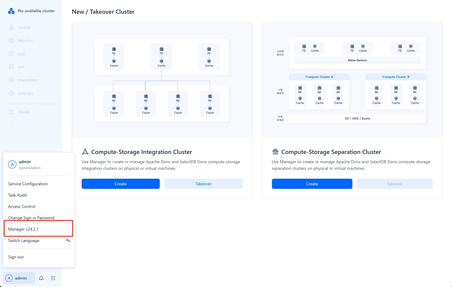 check-manager-version