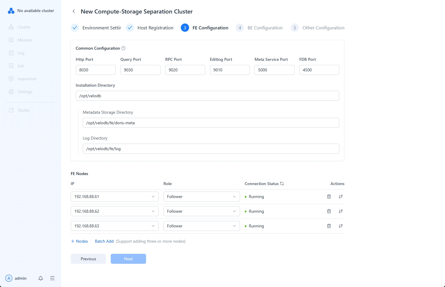 config-fe-separating