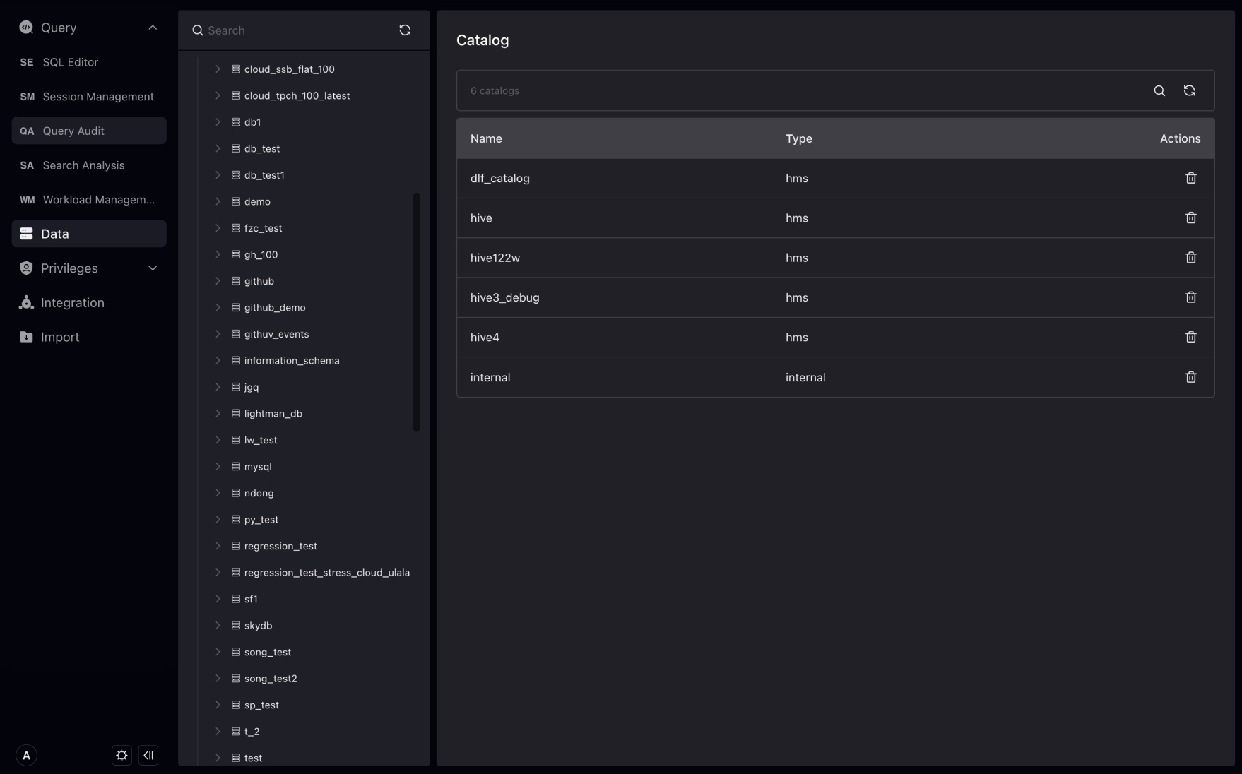 データカタログ