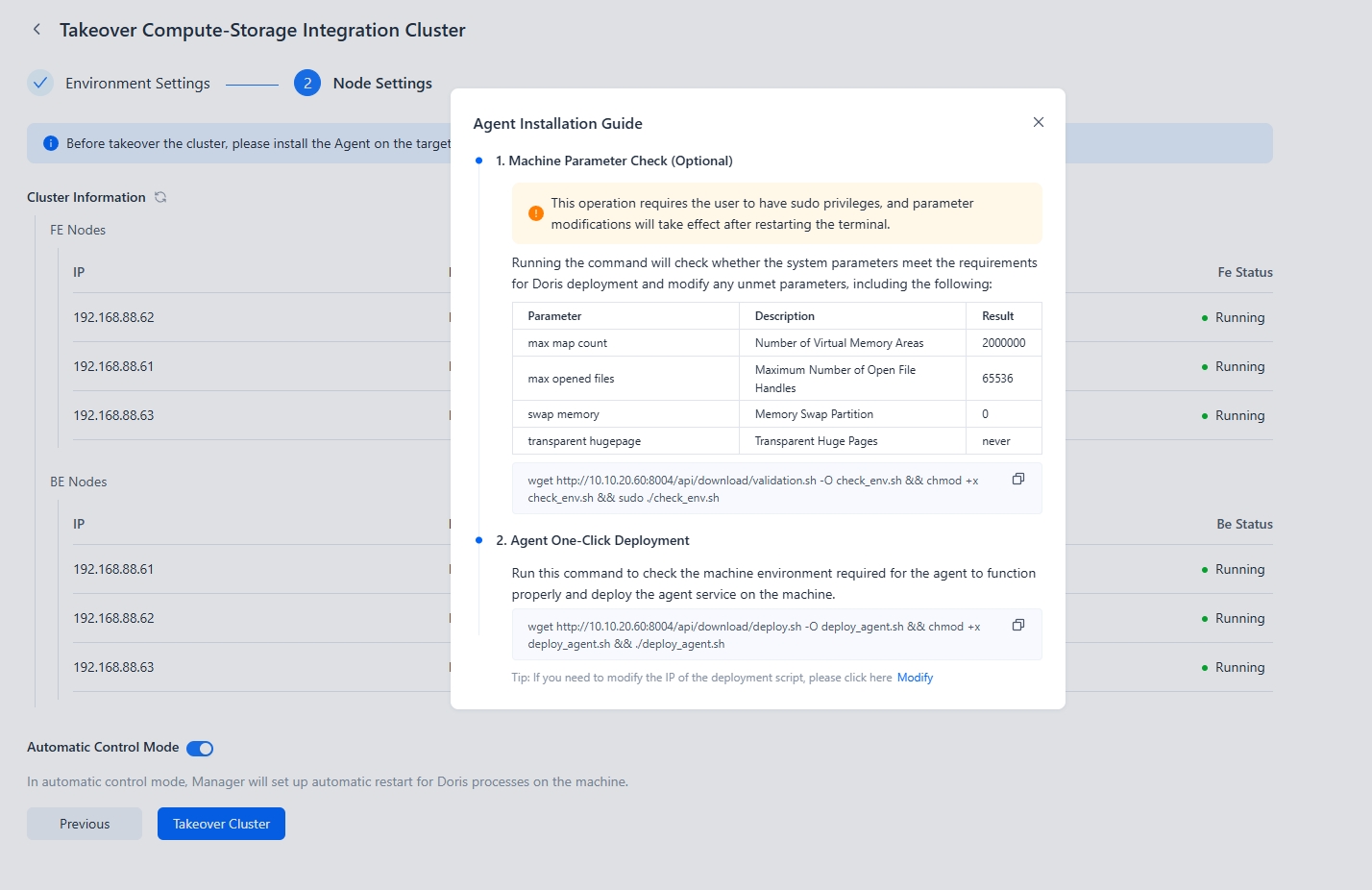 install-agent-integrated