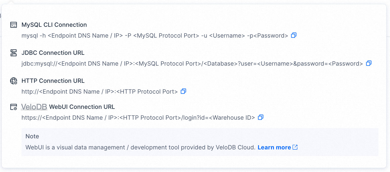 private link connection example