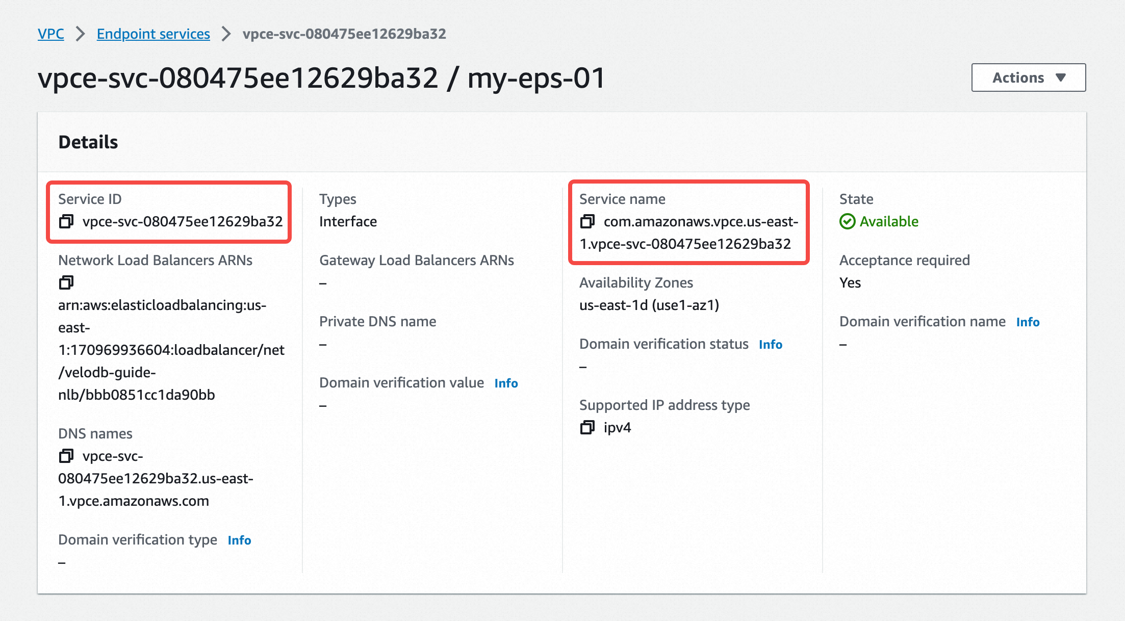 private link create connection choose endpoint service details02