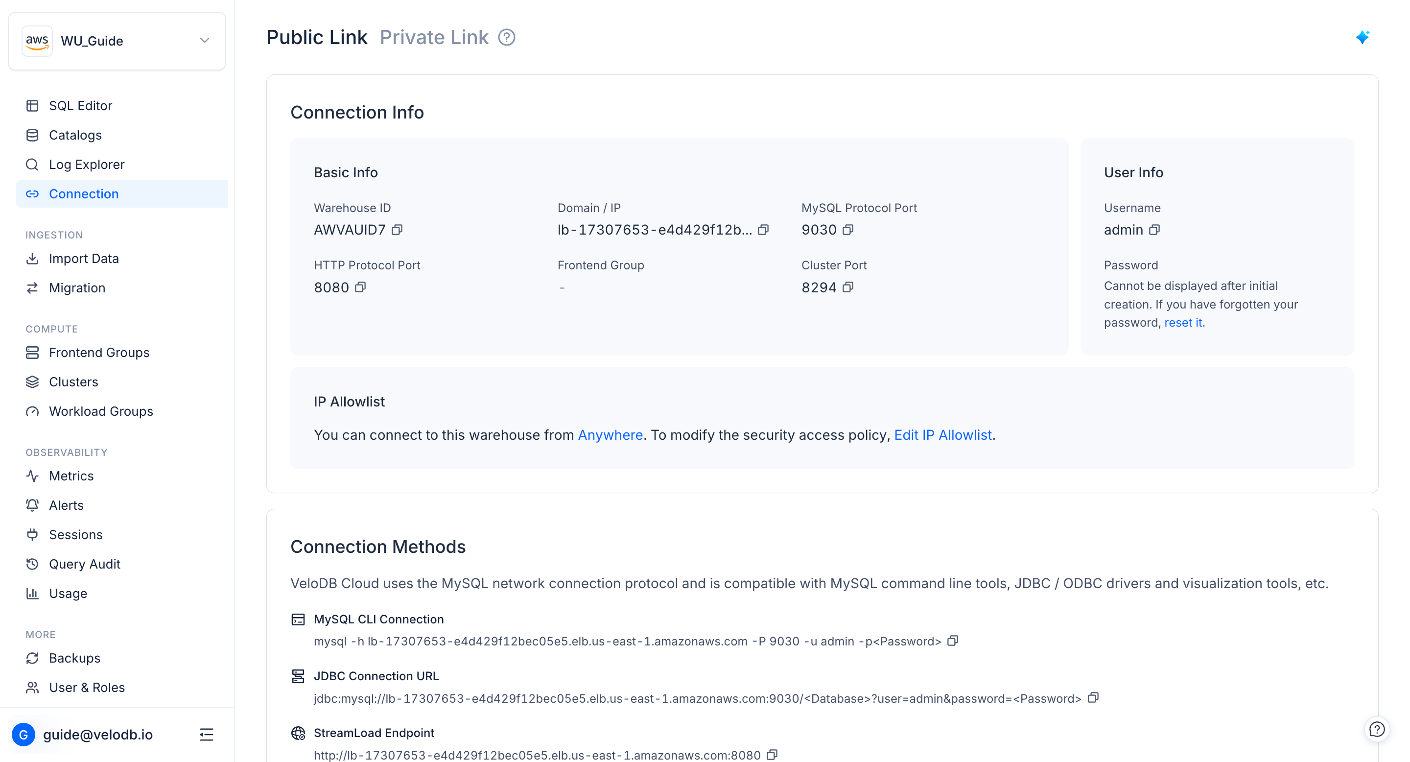 public link